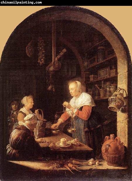 Gerrit Dou The Grocers Shop