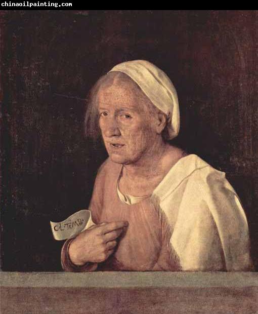 Giorgione Portrat einer alten Frau