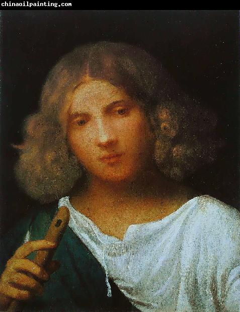 Giorgione Shepherd with a Flute