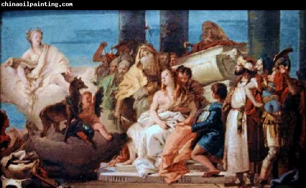 Giovanni Battista Tiepolo The Sacrifice of Iphigenia