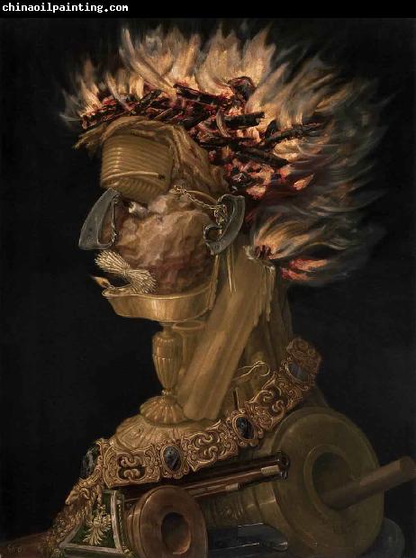 Giuseppe Arcimboldo Fire