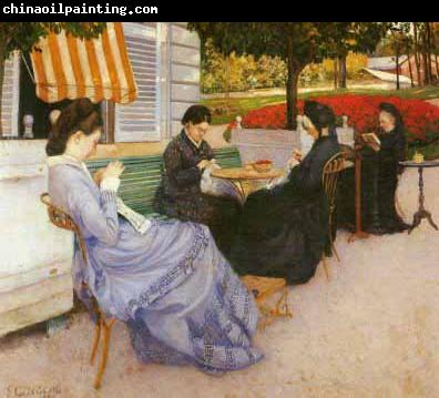 Gustave Caillebotte Portraits a la campagne