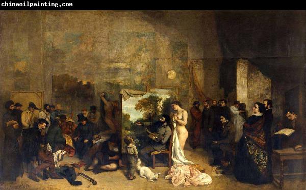 Gustave Courbet The Artists Studio