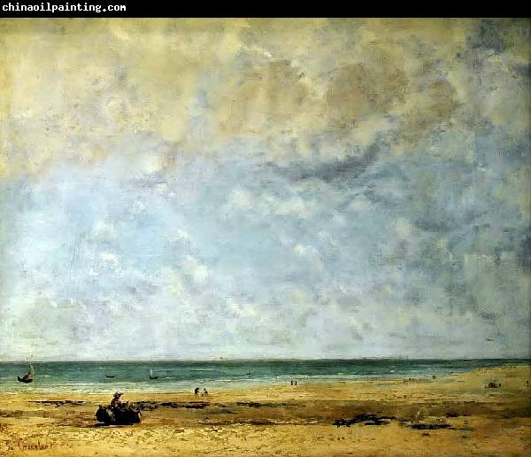 Gustave Courbet Seashore