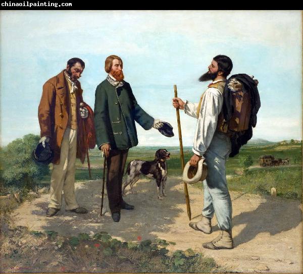 Gustave Courbet La rencontre