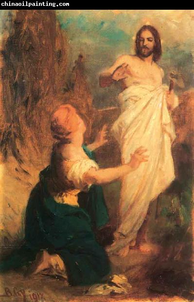 Gyula Benczur Noli me tangere