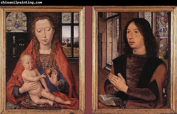 Hans Memling Diptych of Maarten Nieuwenhove