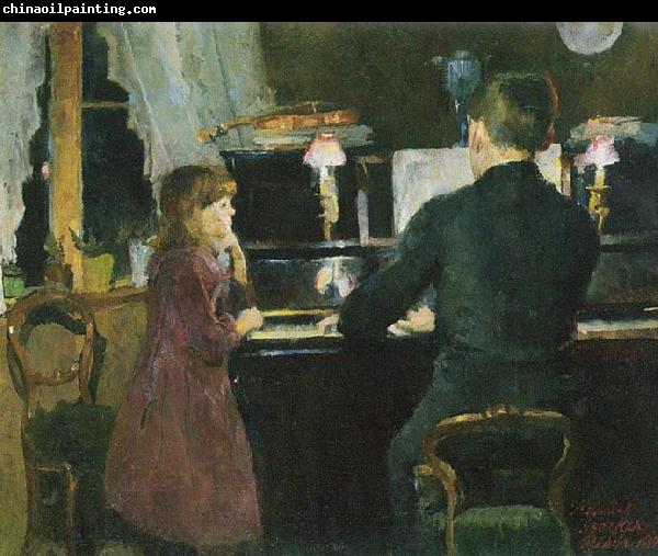 Harriet Backer Storebror spiller