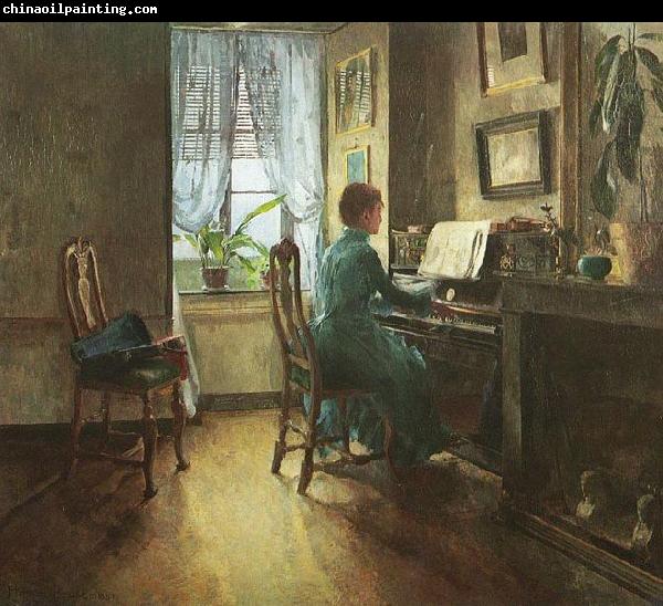 Harriet Backer Chez moi