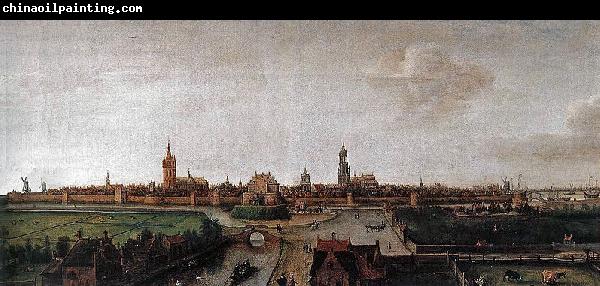 Hendrik Cornelisz. Vroom Delft as seen from the west