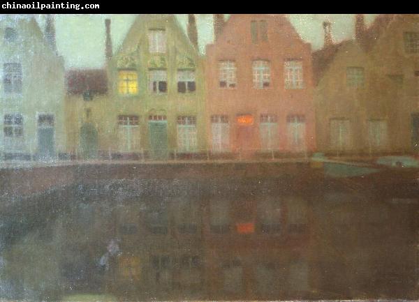 Henri Le Sidaner The Quay