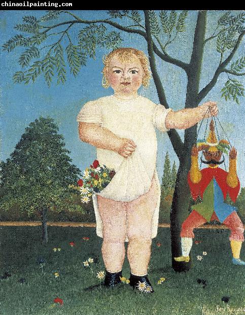 Henri Rousseau Zur Feier des Kindes