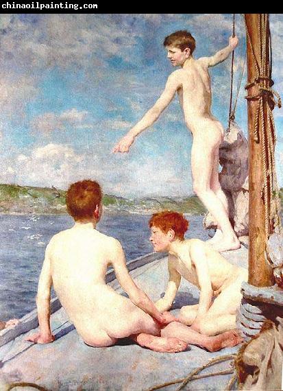 Henry Scott Tuke The bathers