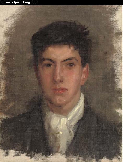 Henry Scott Tuke Portrait of Johnny Jackett