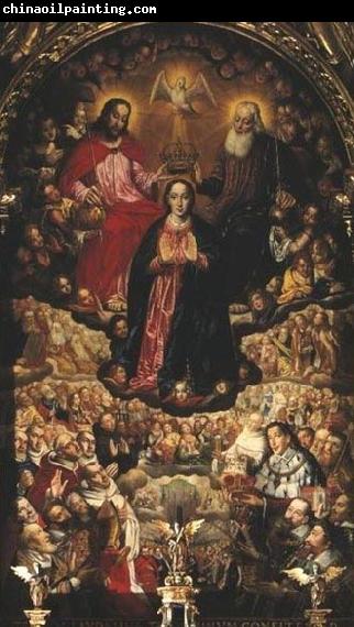 Herman Han Coronation of the Virgin Mary.