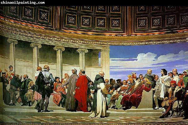 Hippolyte Delaroche section 3 of the Hemicycle