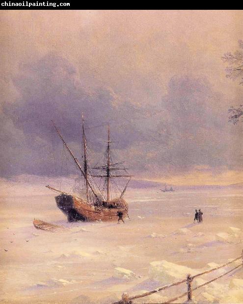 Ivan Aivazovsky Material and Dimensions