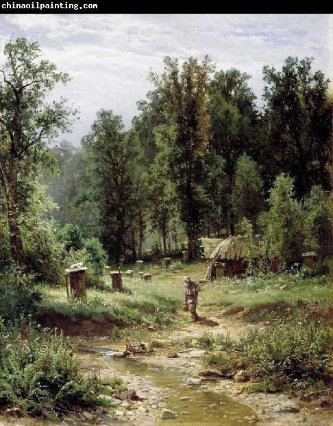 Ivan Shishkin Apiary in a Forest