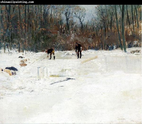 J. Alden Weir The Ice Cutters