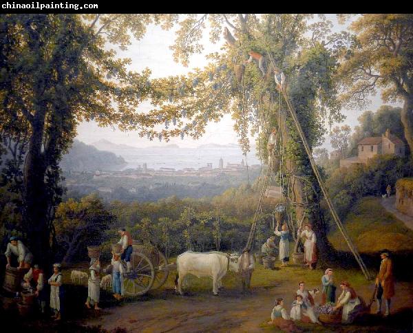 Jacob Philipp Hackert Vendanges dautrefois ou Lautomne