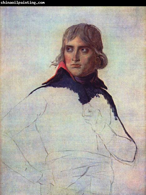 Jacques-Louis David Unfinished portrait of General Bonaparte