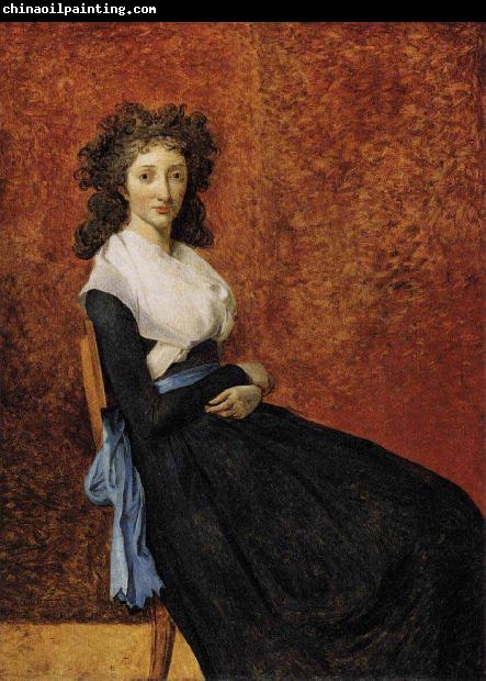 Jacques-Louis David Portrait of Madame Marie Louise Trudaine