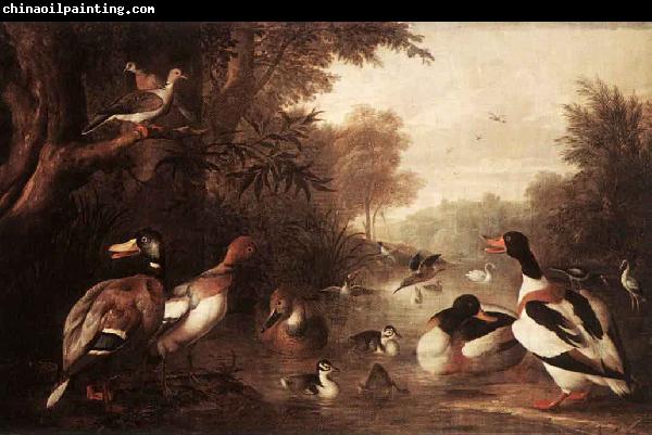Jakob Bogdani Landscape with Ducks
