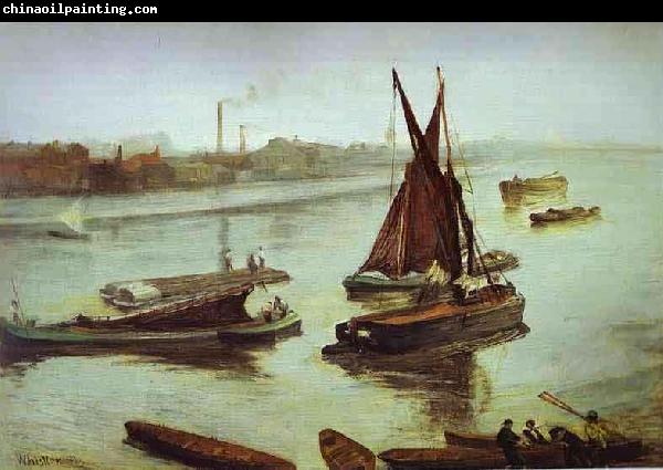 James Abbott Mcneill Whistler Old Battersea Beach