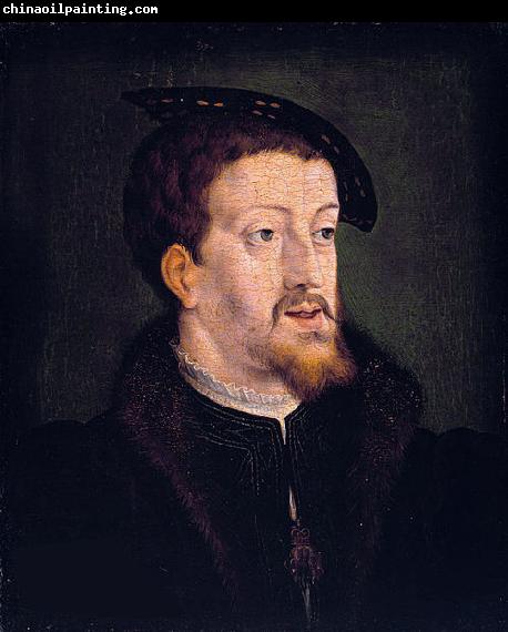 Jan Cornelisz Vermeyen Portrait of Charles V (1500-58), emperor of the Holy Roman Empire