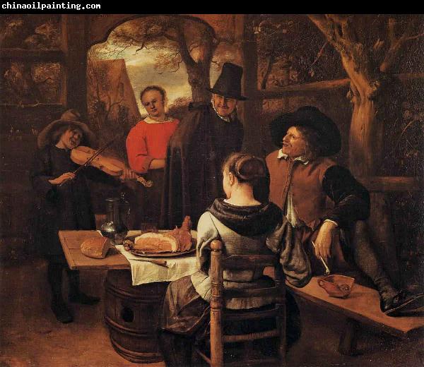 Jan Steen The Meal