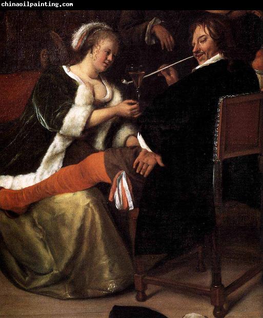 Jan Steen The Dissolute Household