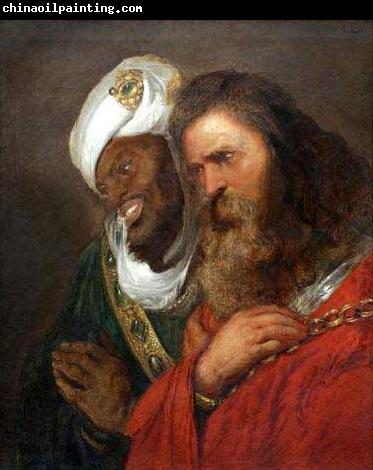 Jan lievens Saladin and Guy de Lusignan