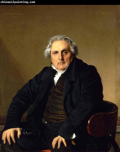 Jean Auguste Dominique Ingres Portrait of Monsieur Bertin