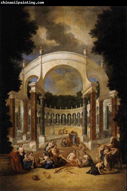 Jean Cotelle View of the Colonnade at Versailles