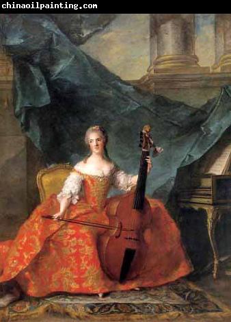 Jean Marc Nattier Madame Henriette playing the Gamba