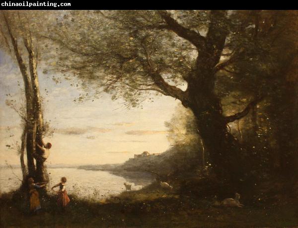 Jean-Baptiste-Camille Corot The Little Bird Nesters