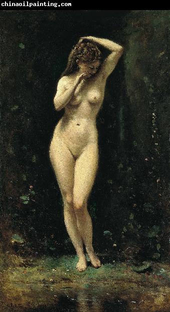 Jean-Baptiste-Camille Corot Diana Bathing