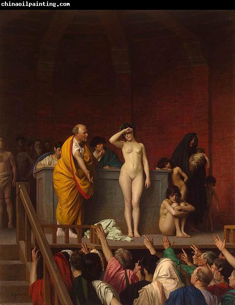 Jean-Leon Gerome Slave Market in Rome