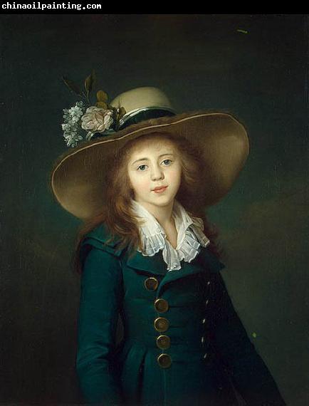 Jean-Louis Voille Portrait of Elisaveta Alexandrovna Demidov, nee Stroganov (1779-1818), here as Baronesse Stroganova