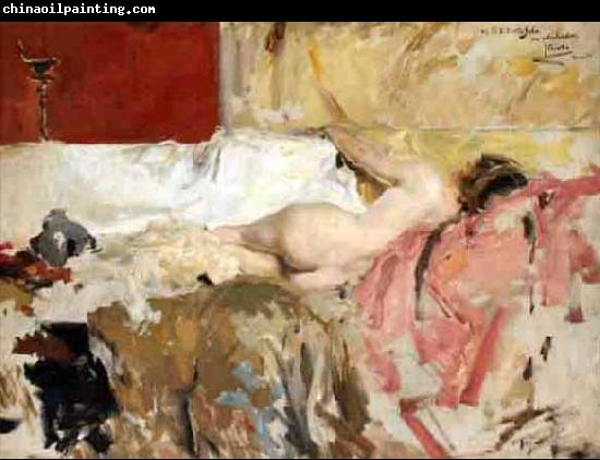 Joaquin Sorolla Female Nude