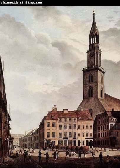 Johann Heinrich Hintze Berlin, Neuer Markt mit Marienkirche