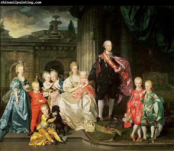 Johann Zoffany Grand Duke Pietro Leopoldo of Tuscany with his Family