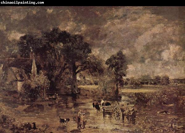 John Constable Der Heuwagen, Studie