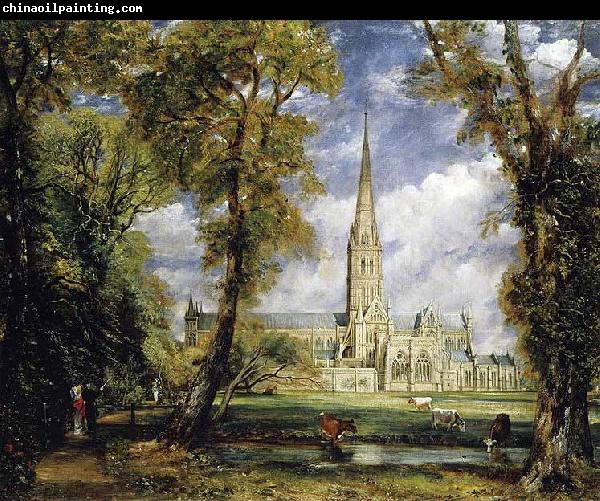 John Constable Salisbury Cathedral from the Bishop s Grounds