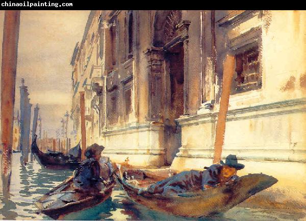 John Singer Sargent Gondolier s Siesta