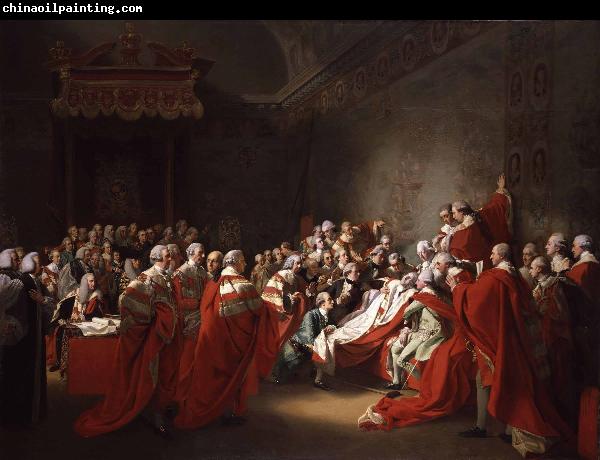 John Singleton Copley Death of the Earl of Chatham