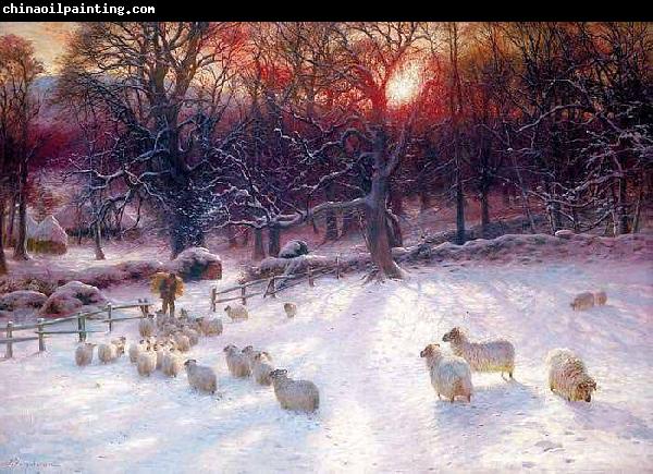 Joseph Farquharson Beneath the Snow Encumbered Branches