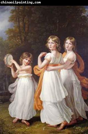 Joseph Karl Stieler Portrait of the youngest daughters of Maximilian I of Bavaria