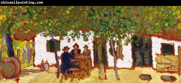 Jozsef Rippl-Ronai In the Vineyard