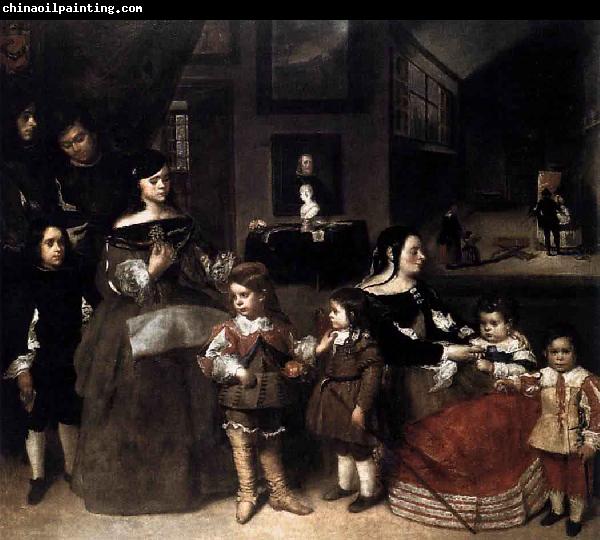 Juan Bautista Martinez del Mazo The Artists Family